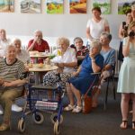 Galerii U Hrocha rozzářily výtvarné práce klientů bechyňského Domova pro seniory