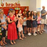 Galerii U Hrocha rozzářily výtvarné práce klientů bechyňského Domova pro seniory
