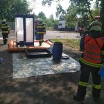 Únik čpavku na táborském zimním stadionu byl námětem velkého cvičení