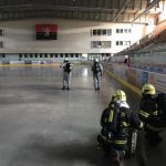 Únik čpavku na táborském zimním stadionu byl námětem velkého cvičení