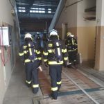 Únik čpavku na táborském zimním stadionu byl námětem velkého cvičení
