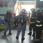 Únik čpavku na táborském zimním stadionu byl námětem velkého cvičení