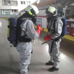 Únik čpavku na táborském zimním stadionu byl námětem velkého cvičení