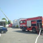 Únik čpavku na táborském zimním stadionu byl námětem velkého cvičení