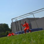 Mladí gólmani zakončili kemp tradičně soutěží jeden na jednoho