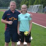 Mladí gólmani zakončili kemp tradičně soutěží jeden na jednoho