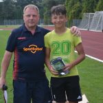 Mladí gólmani zakončili kemp tradičně soutěží jeden na jednoho