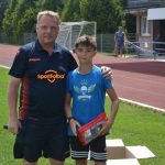 Mladí gólmani zakončili kemp tradičně soutěží jeden na jednoho