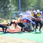 Na hřišti v Krči se běžela Jihočeská hasičská liga