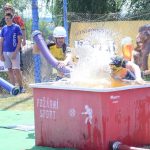 Na hřišti v Krči se běžela Jihočeská hasičská liga