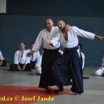 Soběslav přivítala vzácnou návštěvu. Michele Quaranta zdokonaloval aikidisty