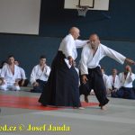 Soběslav přivítala vzácnou návštěvu. Michele Quaranta zdokonaloval aikidisty