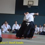 Soběslav přivítala vzácnou návštěvu. Michele Quaranta zdokonaloval aikidisty