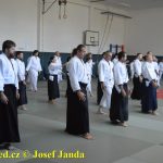 Soběslav přivítala vzácnou návštěvu. Michele Quaranta zdokonaloval aikidisty