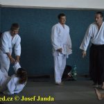 Soběslav přivítala vzácnou návštěvu. Michele Quaranta zdokonaloval aikidisty