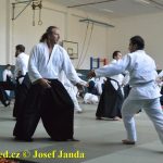 Soběslav přivítala vzácnou návštěvu. Michele Quaranta zdokonaloval aikidisty