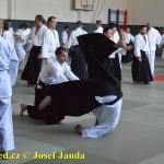 Soběslav přivítala vzácnou návštěvu. Michele Quaranta zdokonaloval aikidisty
