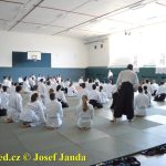 Soběslav přivítala vzácnou návštěvu. Michele Quaranta zdokonaloval aikidisty