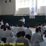 Soběslav přivítala vzácnou návštěvu. Michele Quaranta zdokonaloval aikidisty