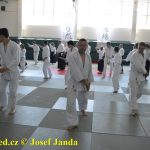 Soběslav přivítala vzácnou návštěvu. Michele Quaranta zdokonaloval aikidisty