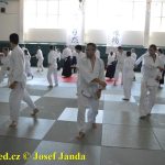 Soběslav přivítala vzácnou návštěvu. Michele Quaranta zdokonaloval aikidisty