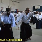 Soběslav přivítala vzácnou návštěvu. Michele Quaranta zdokonaloval aikidisty
