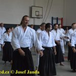 Soběslav přivítala vzácnou návštěvu. Michele Quaranta zdokonaloval aikidisty