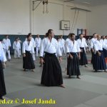 Soběslav přivítala vzácnou návštěvu. Michele Quaranta zdokonaloval aikidisty