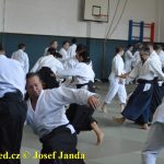 Soběslav přivítala vzácnou návštěvu. Michele Quaranta zdokonaloval aikidisty