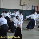 Soběslav přivítala vzácnou návštěvu. Michele Quaranta zdokonaloval aikidisty