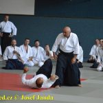 Soběslav přivítala vzácnou návštěvu. Michele Quaranta zdokonaloval aikidisty