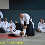 Soběslav přivítala vzácnou návštěvu. Michele Quaranta zdokonaloval aikidisty