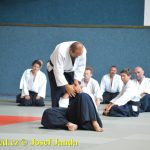 Soběslav přivítala vzácnou návštěvu. Michele Quaranta zdokonaloval aikidisty