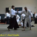 Soběslav přivítala vzácnou návštěvu. Michele Quaranta zdokonaloval aikidisty