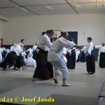 Soběslav přivítala vzácnou návštěvu. Michele Quaranta zdokonaloval aikidisty