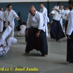 Soběslav přivítala vzácnou návštěvu. Michele Quaranta zdokonaloval aikidisty