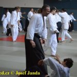 Soběslav přivítala vzácnou návštěvu. Michele Quaranta zdokonaloval aikidisty