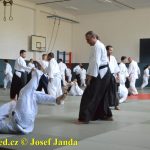 Soběslav přivítala vzácnou návštěvu. Michele Quaranta zdokonaloval aikidisty