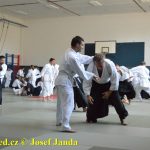 Soběslav přivítala vzácnou návštěvu. Michele Quaranta zdokonaloval aikidisty