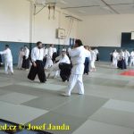 Soběslav přivítala vzácnou návštěvu. Michele Quaranta zdokonaloval aikidisty