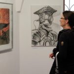 Galerie U Radnice vystavuje dílo výtvarníka se záběrem od leporela ke Komenskému