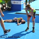 Nevyhráli, přesto se radovali. Mladí triatlonisté ve fotogalerii