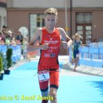 Nevyhráli, přesto se radovali. Mladí triatlonisté ve fotogalerii