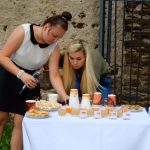 Potvory od Černovického potoka zdobí kamenné zdi strážního hradu