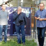 Potvory od Černovického potoka zdobí kamenné zdi strážního hradu