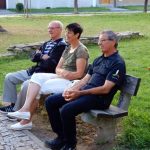 Potvory od Černovického potoka zdobí kamenné zdi strážního hradu