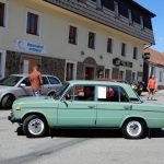Účastníci srazu veteránů v neděli vyrazili z Chýnova na vyjížďku do Kamenice nad Lipou
