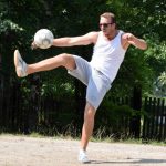 Přírodní amfiteátr v Ražicích ožil nohejbalovým turnajem