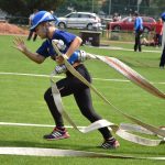 Z dalšího dějství pohárové soutěže Písecka vezli poháry vítězů Cigler team a hasičky Jehnědna a Dobrošova