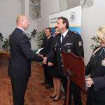 V Jindřichově Hradci byla oceněna práce policistů. Martin Čalkovský převzal medaili policejního prezidenta